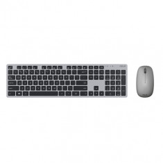 Kit Tastatura + Mouse Asus W5000, Wireless (10m) 2.4GHz, 800/1200/1600dpi, tastatura chiclet, 13 dedicated Windows 10 hotkeys, ultra-thin 11mm profile