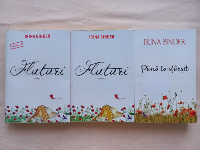 IRINA BINDER - FLUTURI, VOL. 2 + VOL. 3 + PANA LA SFARSIT foto