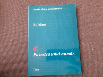 CONSTANTA LUI EULER E-POVESTEA UNUI NUMAR ELI MAOR foto