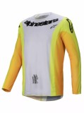Tricou atv/cross Alpinestars Techstar Melt, culoare alb/galben/negru, marime XL Cod Produs: MX_NEW 29107981PE