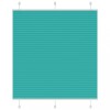 VidaXL Jaluzea plisată verde petrol 115x100 cm Lățime țesătură 114,4 cm