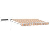 vidaXL Cort electric retractabil Albastru și portocaliu 3 x 2,5 m 3419940
