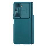 Husa Nillkin Qin Pro Leather Case compatibila cu Samsung Galaxy Z Fold 5 - Verde