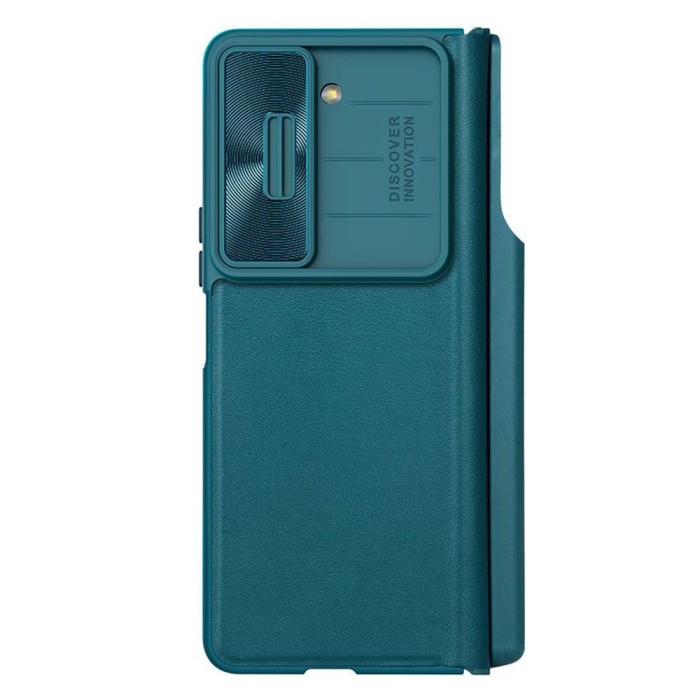 Husa Nillkin Qin Pro Leather Case compatibila cu Samsung Galaxy Z Fold 5 - Verde