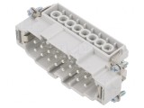 Conector HDC Tată 500V 16A 16 PIN 16PE 0,5-2,5mm2