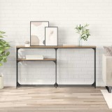 vidaXL MasaConsole Stejar Artizanal 145 x 22,5 x 75 cm Lemn compozit 882215