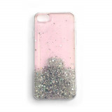 Husa Wozinsky Star Glitter Shining Pentru IPhone 12 Pro Max Roz 9111201909861