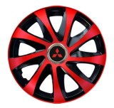 Set 4 capace roti Drift extra red R15 pentru gama Mitsubishi, Autohelix MSA
