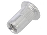 Piuliță nit M6 aluminiu 20 buc.