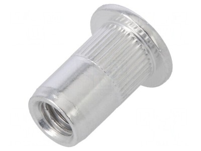 Piuliță nit M6 aluminiu 20 buc. foto