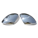 Ornamente Oglinda Inox VW Tiguan 2007-2016, Set 2 Buc, Tuning Exterior, Banda 3M