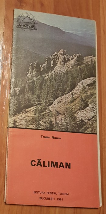 Harta Muntii Caliman de Traian Naum