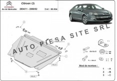 Scut metalic motor Citroen C5 2 II fabricat in perioada 2004 - 2008 APS-05,034