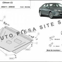 Scut metalic motor Citroen C5 2 II fabricat in perioada 2004 - 2008 APS-05,034