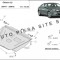 Scut metalic motor Citroen C5 2 II fabricat in perioada 2004 - 2008 APS-05,034