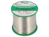 S&acirc;rmă de lipit fără plumb Cynel 1mm 250g Sn99Ag0,3Cu0,7 Flux No Clean