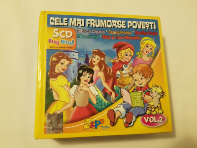 [CDA] Cele mai frumoase povesti vol. 2 5CD foto