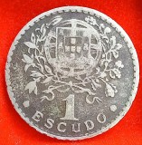 (M1407) MONEDA PORTUGALIA - 1 ESCUDO 1945, LIBERTY