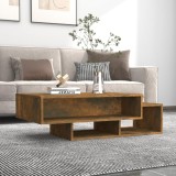 Gossi masuta de cafea, stejar fumuriu, 102x55x42 cm, lemn prelucrat