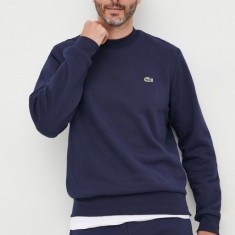 Lacoste bluză bărbați, culoarea bleumarin, uni SH9608-132