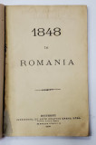 1848 IN ROMANIA, BUCURESTI, 1898
