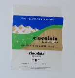 Eticheta - Ambalaj Ciocolata Cu Lapte - Anii &#039;70 (VEZI DESCRIEREA)
