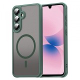 Husa MagSafe pentru Samsung Galaxy A27 5G, Techsuit, HaloFrost II, Verde