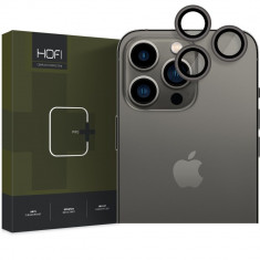 Folie de protectie camera Hofi Camring Pro+ pentru Apple iPhone 14 Pro/14 Pro Max Negru