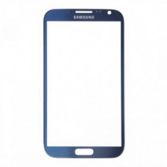 CARCASA (STICLA) GEAM SAMSUNG GALAXY NOTE 2 N7100 BLUE