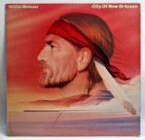 Willie Nelson &ndash; City Of New Orleans NM / VG+ [ vinil, LP ] country Columbia, SUA, 1984
