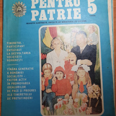 revista pentru patrie mai 1985