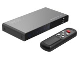 Switch HDMI 2.0 DIGITUS HDCP 2.2 negru cu telecomandă și cablu USB