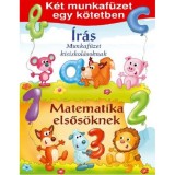 Matematika elsős&ouml;knek - &Iacute;r&aacute;s - K&eacute;t munkaf&uuml;zet egy k&ouml;tetben
