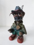 Figurina bandit Vintage Bobble Head Nodder Trolls HEICO West Germany anii 60
