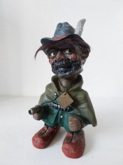 Figurina bandit Vintage Bobble Head Nodder Trolls HEICO West Germany anii 60 foto