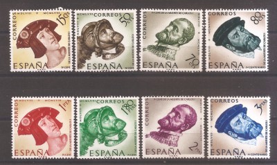 Spania 1958 - 400 de ani de la moartea regelui Carlos I, MNH foto