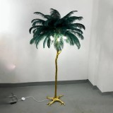 Lampadar Pene Politis 1x E27 170cm Verde Inchis ModernLight Concept