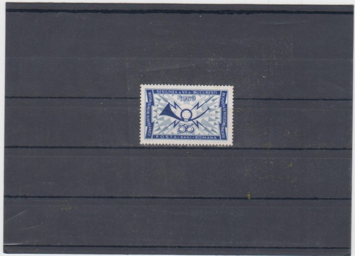 M1 TX5 2 - 1969 - Conferinta ministrilor de posta si comunicatii