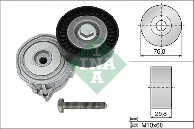 INA 534 0375 10 Intinzator curea, curea distributie foto