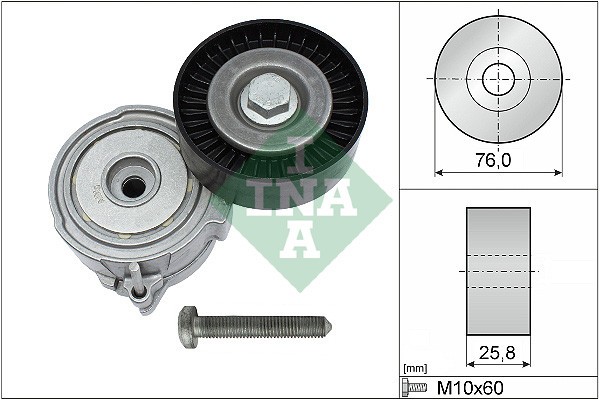 INA 534 0375 10 Intinzator curea, curea distributie