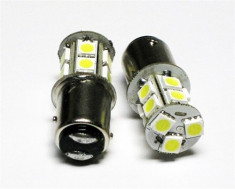 Led BAY15D cu 13 leduri SMD - XDR-132 foto