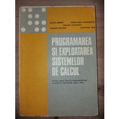 Programarea si exploatarea sistemelor de calcul Mihai Jitaru,Alexandru Teodorescu