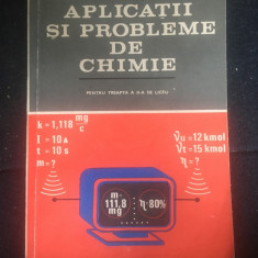 Aplicații și probleme de chimie/ Ion Ionescu s.a./ 1983