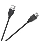 Cablu Prelungitor USB tata - USB mama, Eco-Line, Lungime 1 metru