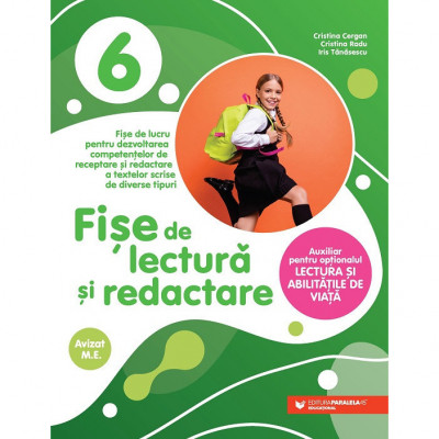 Fise de lectura si redactare. Clasa a VI-a, Paralela 45 foto