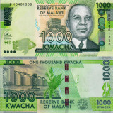 MALAWI 1.000 kwacha 2016 UNC!!!