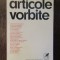 Articole vorbite. Conferinte radiofonice