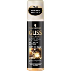Balsam Spray GLISS Ultimate Repair, 200 ml, Par Uscat, Balsam pentru Femei, Balsam Reparator pentru Par, Balsam pentru Par Degradat, Balsam Reparator foto