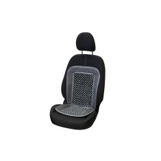 Husa auto scaun Carpoint cu bile si catifea, 85x39cm, 1 buc.