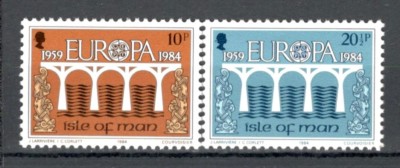 Isle of Man.1984 EUROPA-25 ani CEPT SE.589 foto